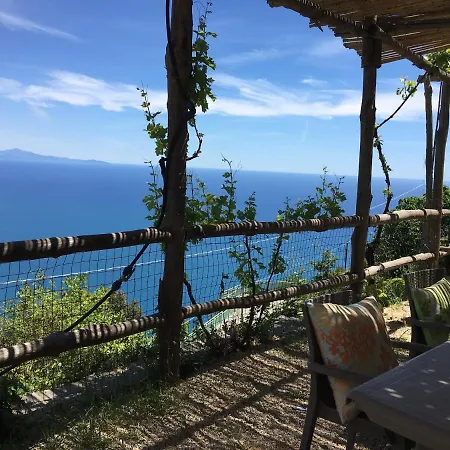 Il Nido Del Falco - Art House With Terrace And Sea View Villa Furore